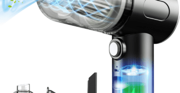 3 in 1 Mini Car Vacuum – Wireless, Rechargeable, Blower & Dust Cleaner for Car, Home & Keyboard